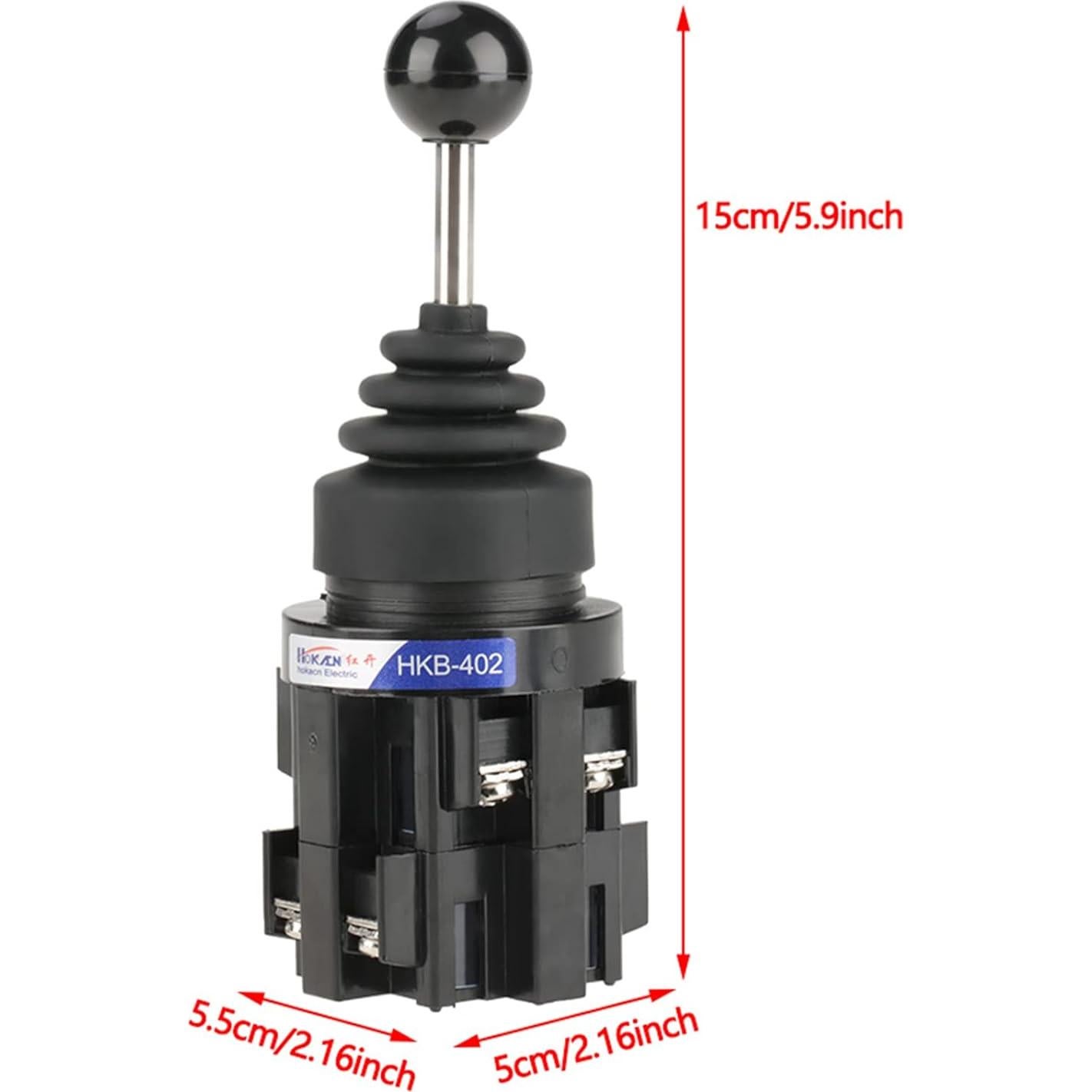 Interruptor Joystick Momentáneo 4 Posiciones CS-402 30mm