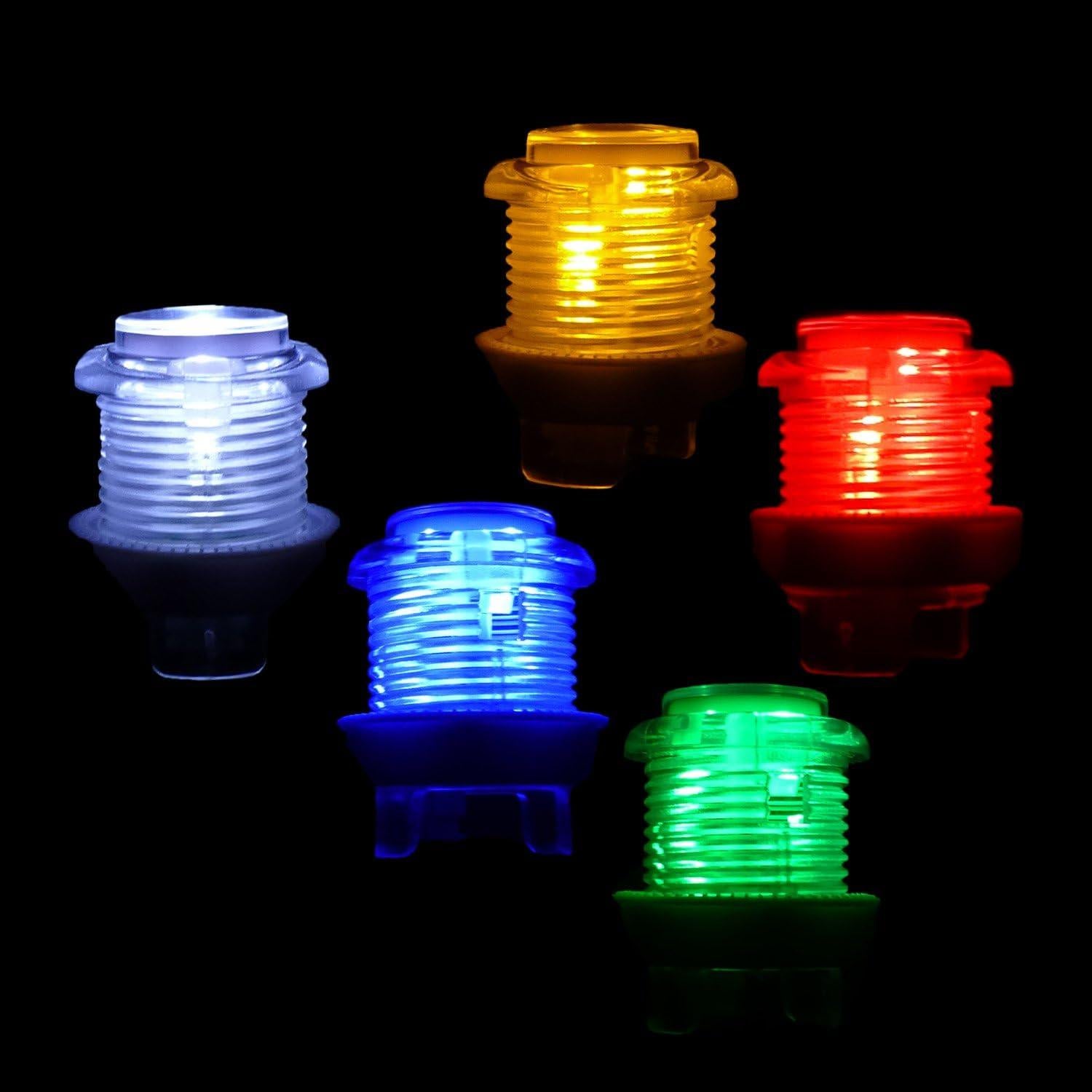 Kit Arcade Stick SJ@JX 10 Botones LED USB para PC