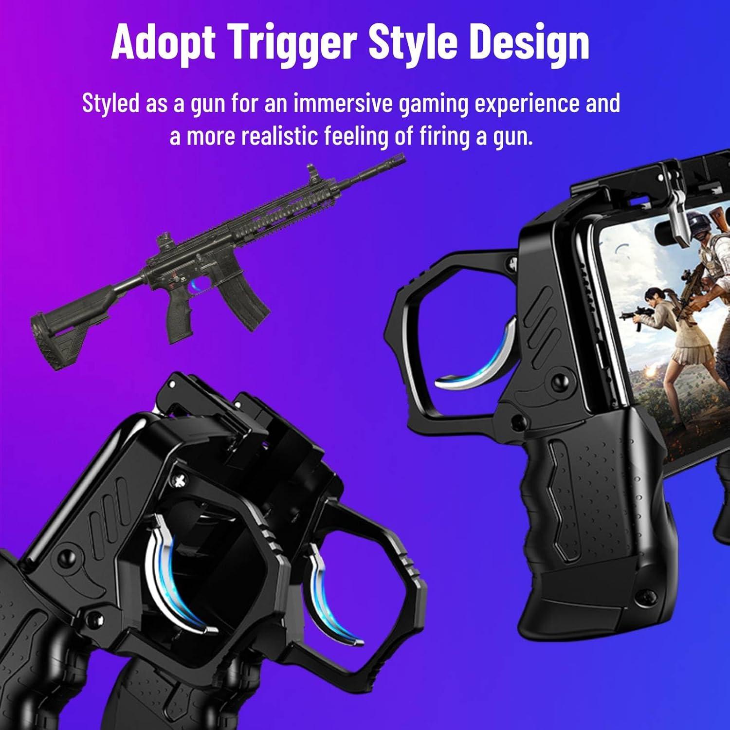 Controlador de Juego Móvil Diyeeni para Teléfonos 4.7-6.5"