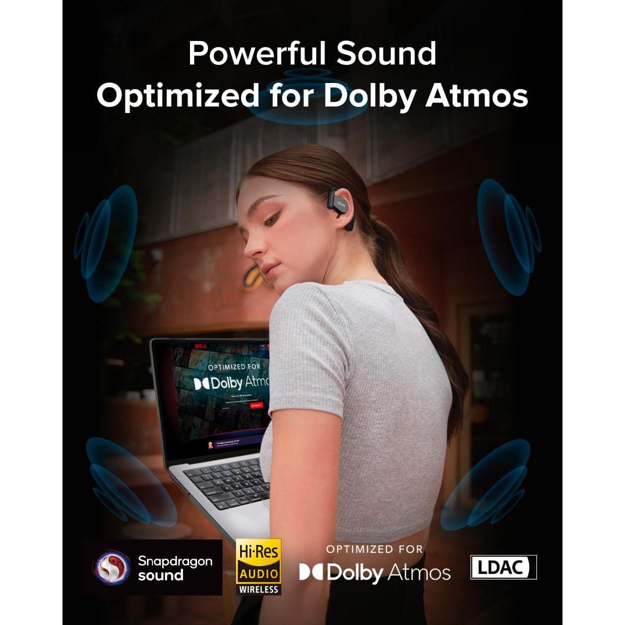 Auriculares Cleer ARC 3 Inalámbricos - 50h Batería, IPX7