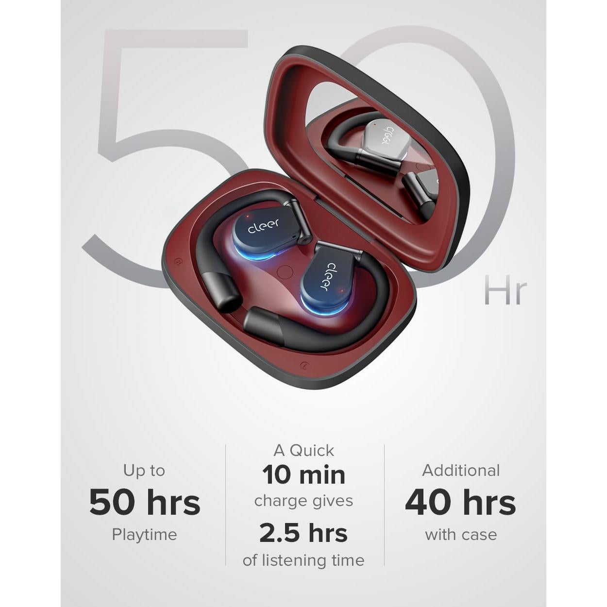 Auriculares Cleer ARC 3 Inalámbricos - 50h Batería, IPX7