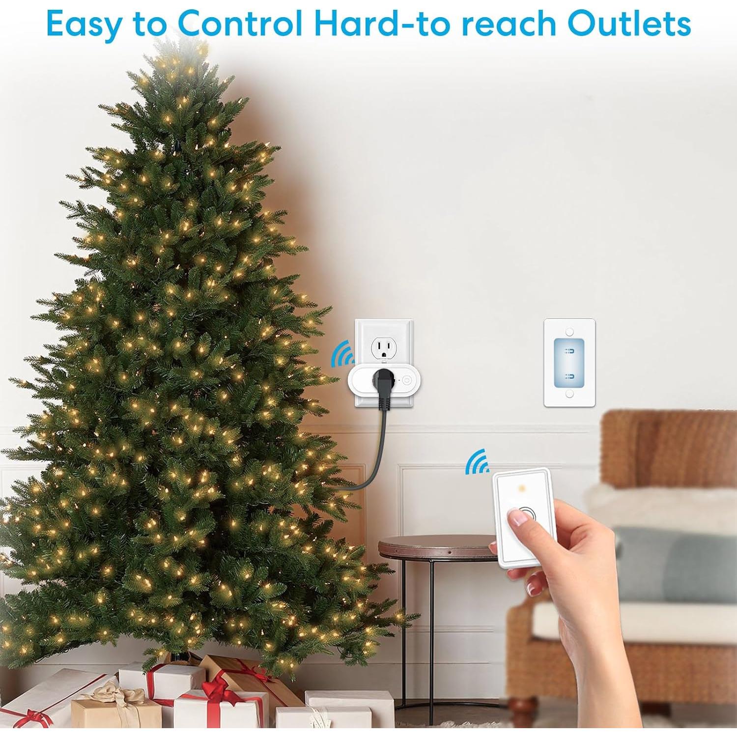 LoraTap Enchufe Control Remoto Inalámbrico 30,48 m