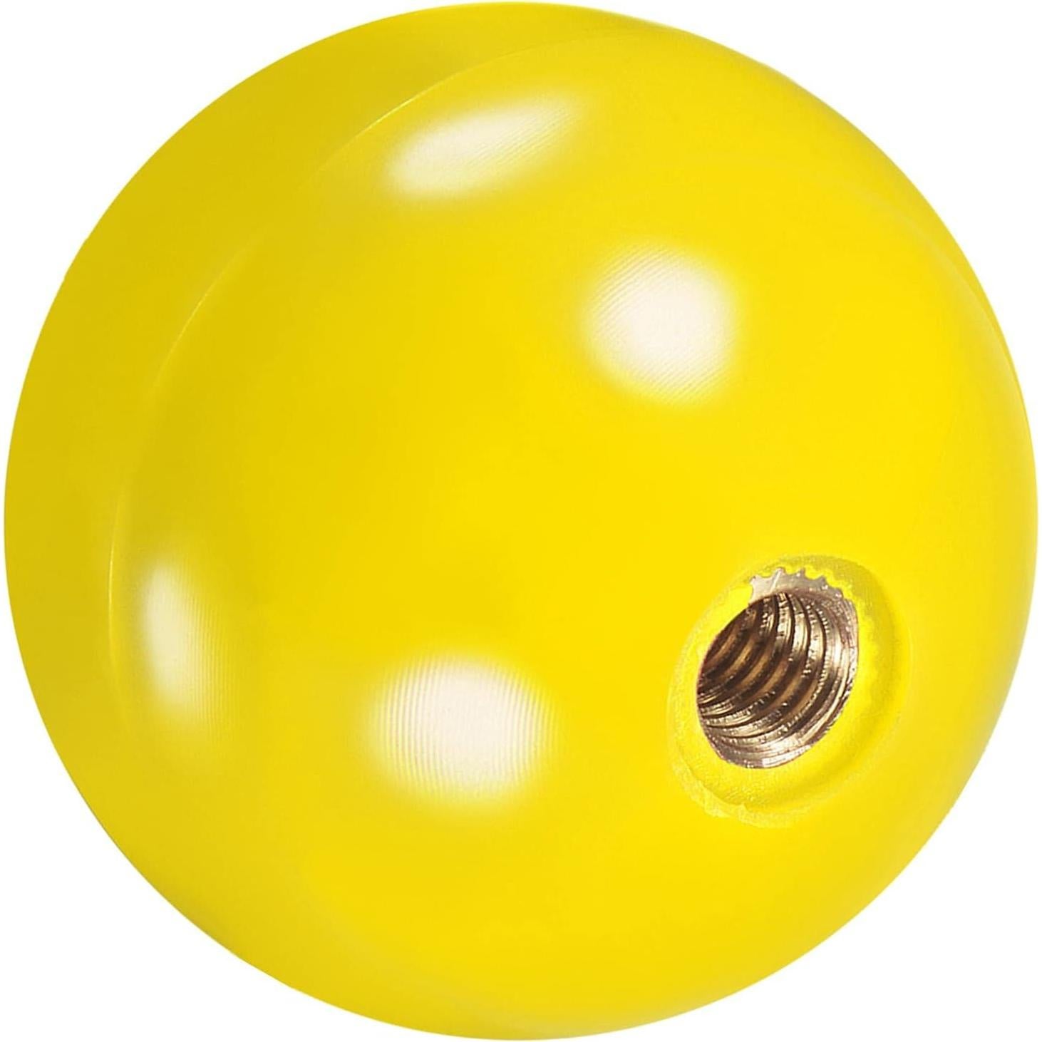 Joystick Reemplazo uxcell Bola Superior 35 mm Verde/Amarillo