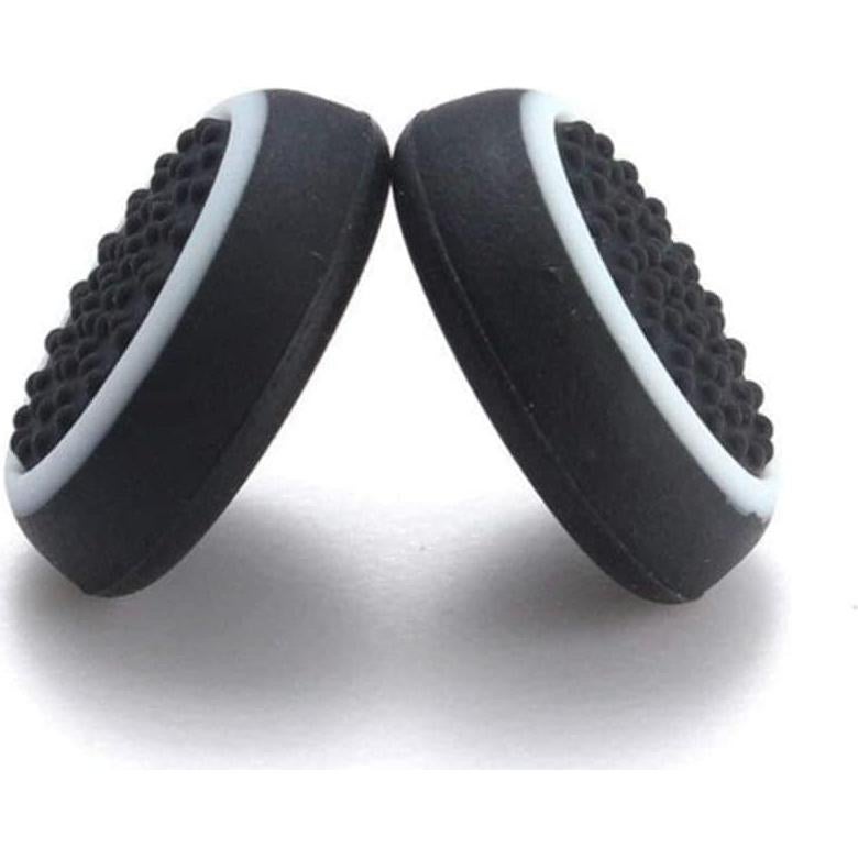 Tapas de Joystick WsjiaboFux Silicona Negra y Blanca