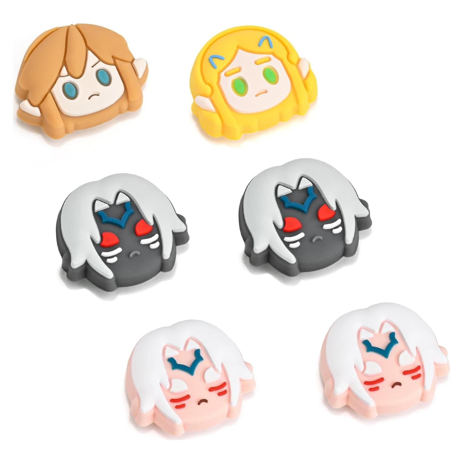 Tapas de Agarre para Pulgar DLseego para Nintendo Switch - 6 Pcs