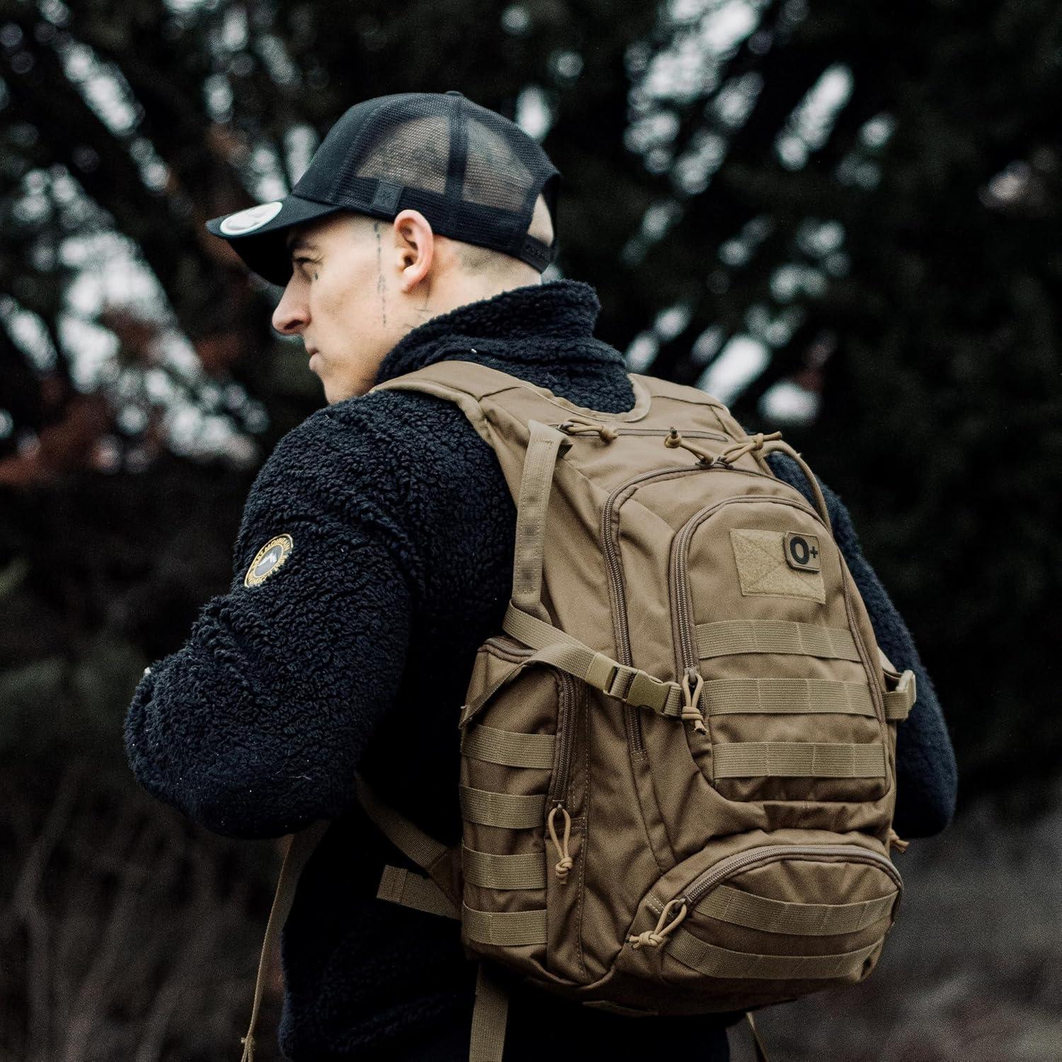 Mochila Táctica Mardingtop 25L para Senderismo y Camping