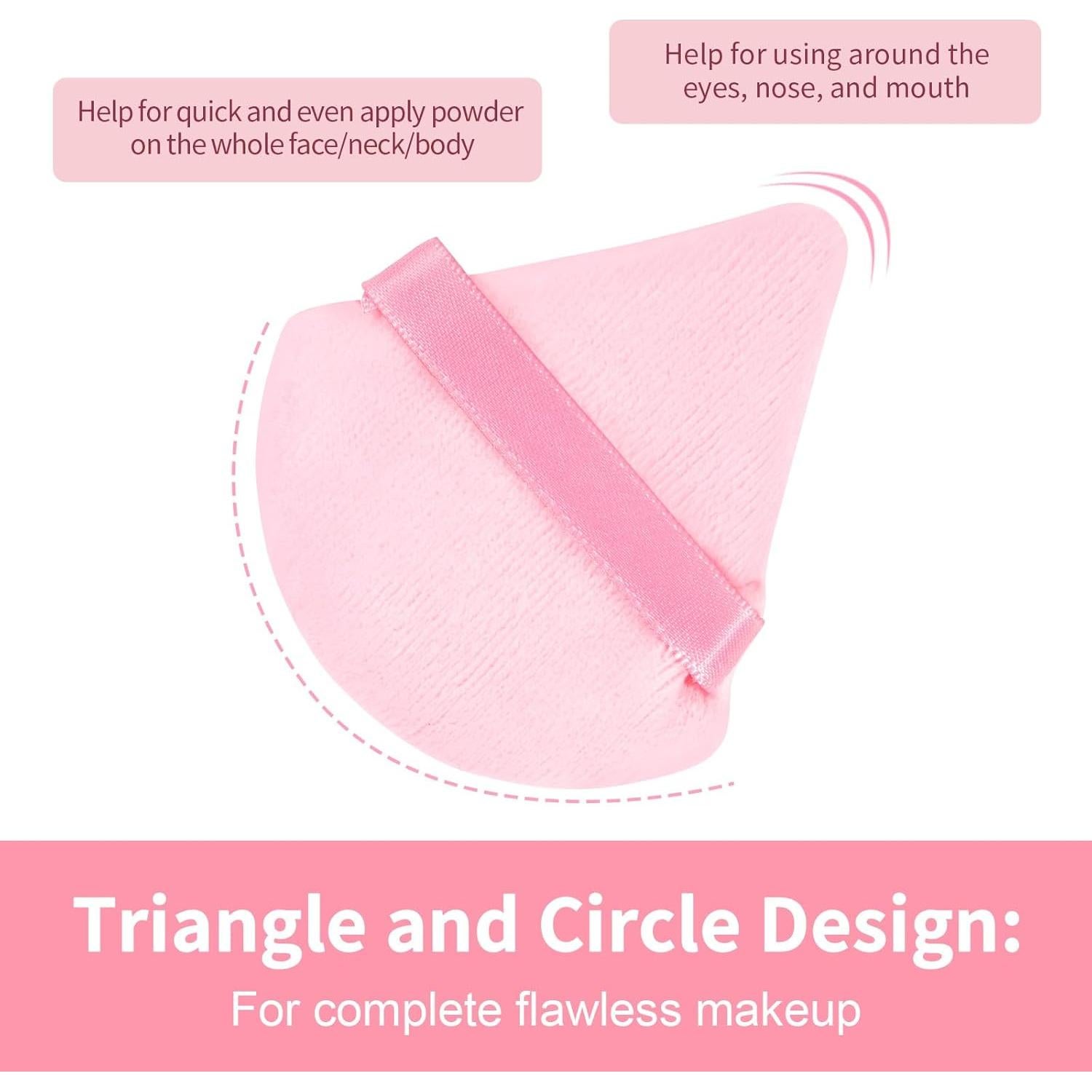 Set de Brochas de Maquillaje MAANGE 37 Piezas Rosa