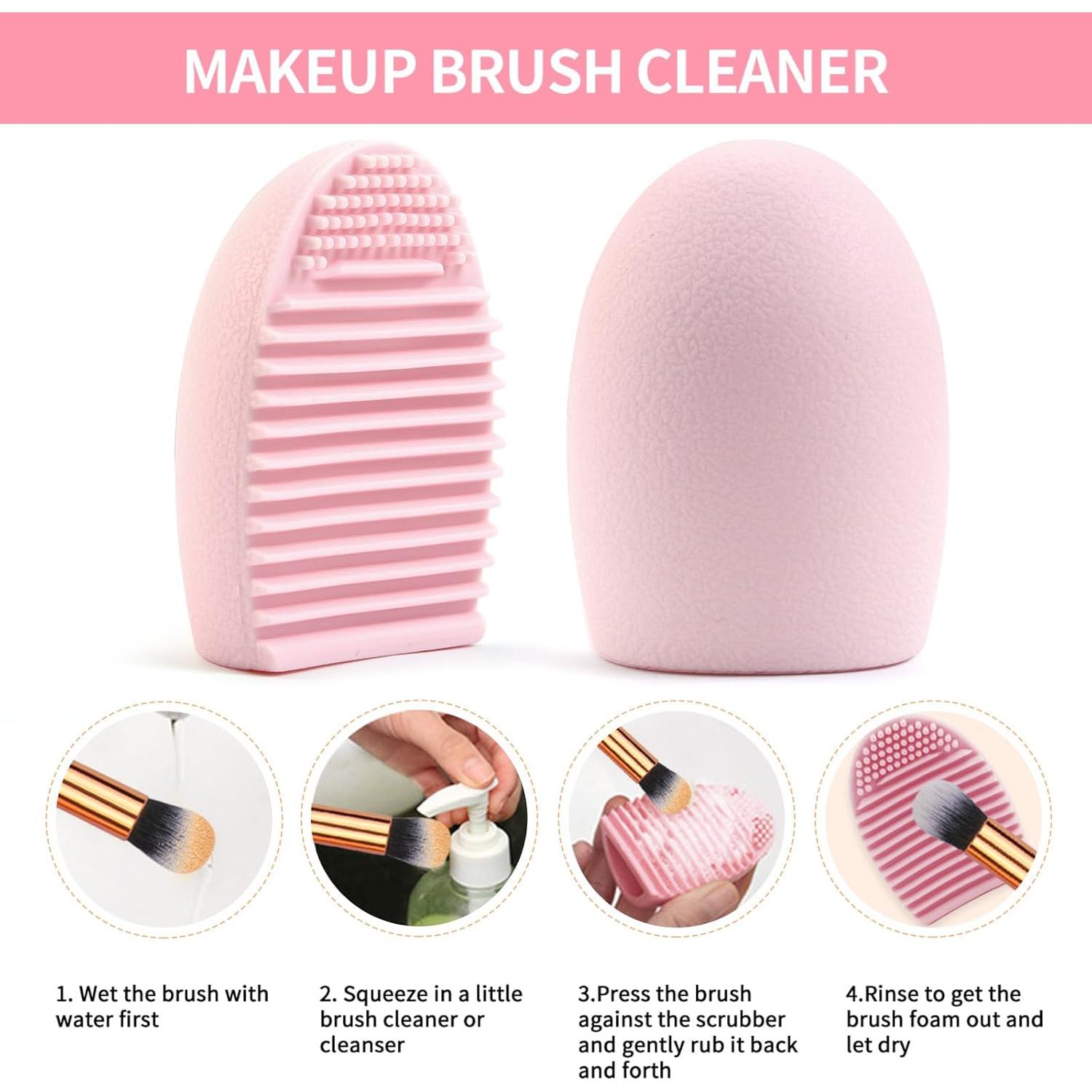 Set de Brochas de Maquillaje MAANGE 37 Piezas Rosa