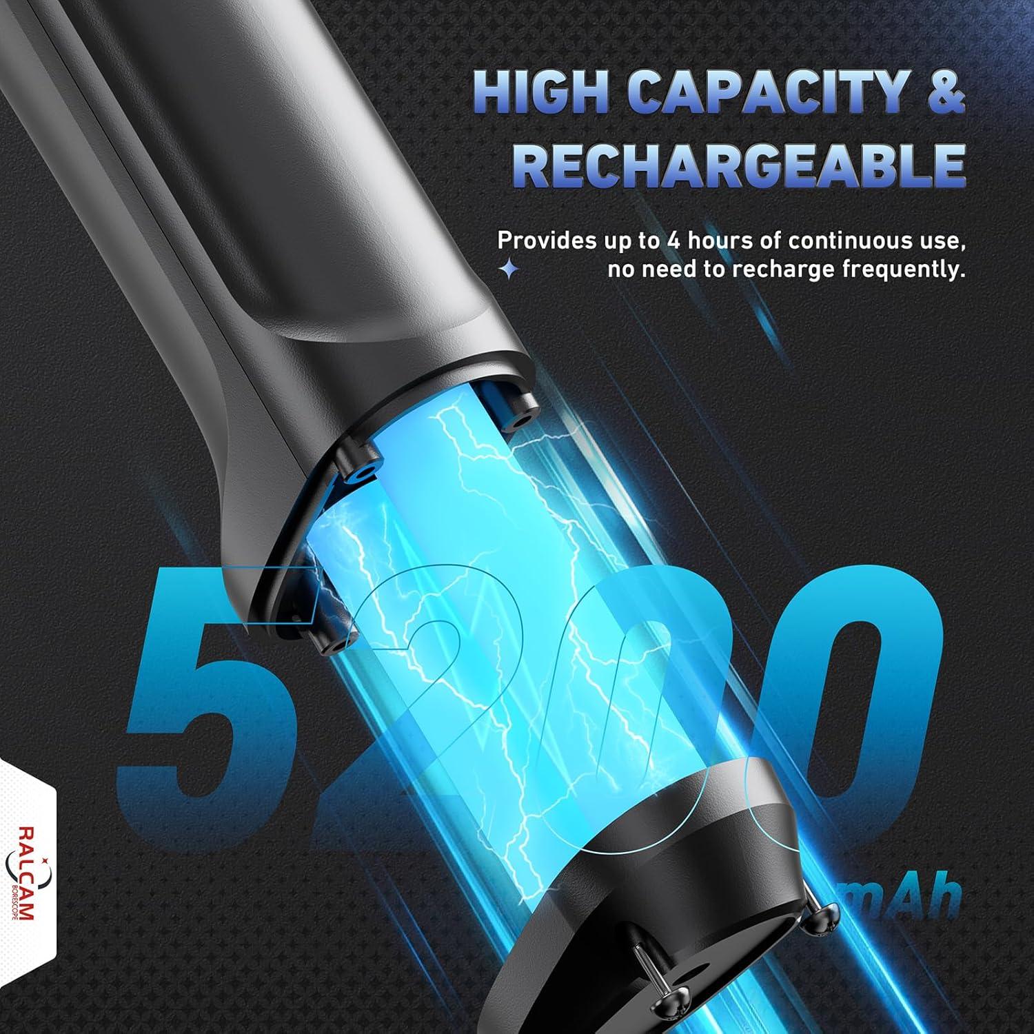 Borescope Articulado Ralcam F-6, Sonda 6.2mm, 1m