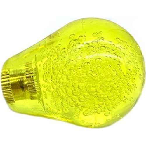 Perilla Joystick Arcity Ovalada Cristal Amarillo 5.5mm
