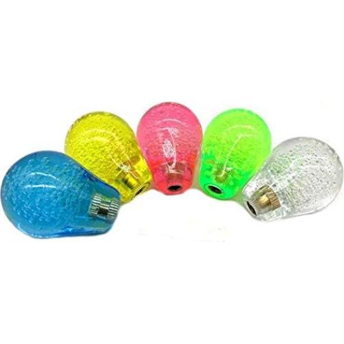 Perilla Joystick Arcity Ovalada Cristal Amarillo 5.5mm