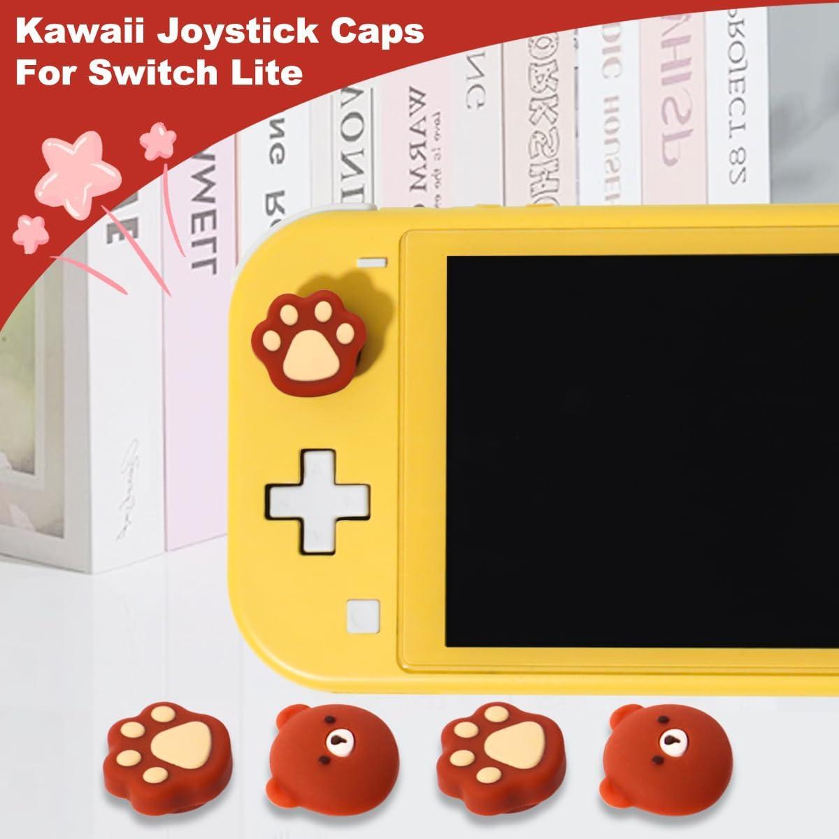 Tapas de Joystick de Silicona KimmiDirect para Switch 4PCS