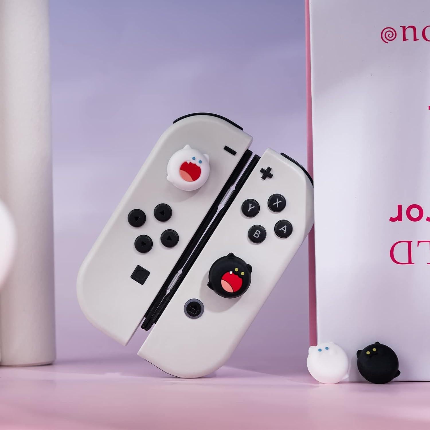 Tapones de Silicona GeekShare para Joycon - Gato BOBO