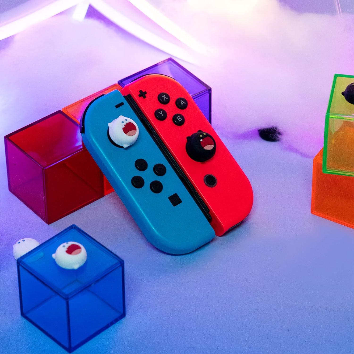 Tapones de Silicona GeekShare para Joycon - Gato BOBO