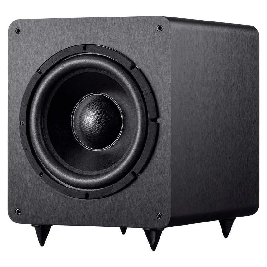 Subwoofer Potenciado Monoprice SW-12 400W 12" para Cine en Casa