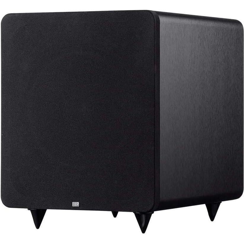Subwoofer Potenciado Monoprice SW-12 400W 12" para Cine en Casa