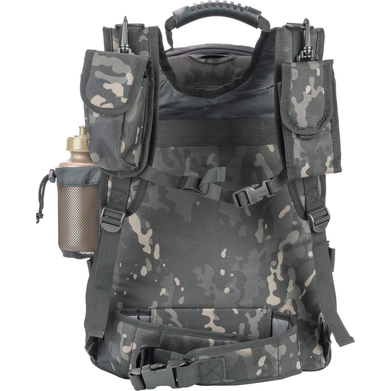 Mochila Táctica Greencity 64L Expandible para Senderismo