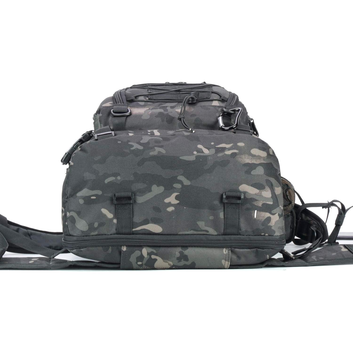 Mochila Táctica Greencity 64L Expandible para Senderismo