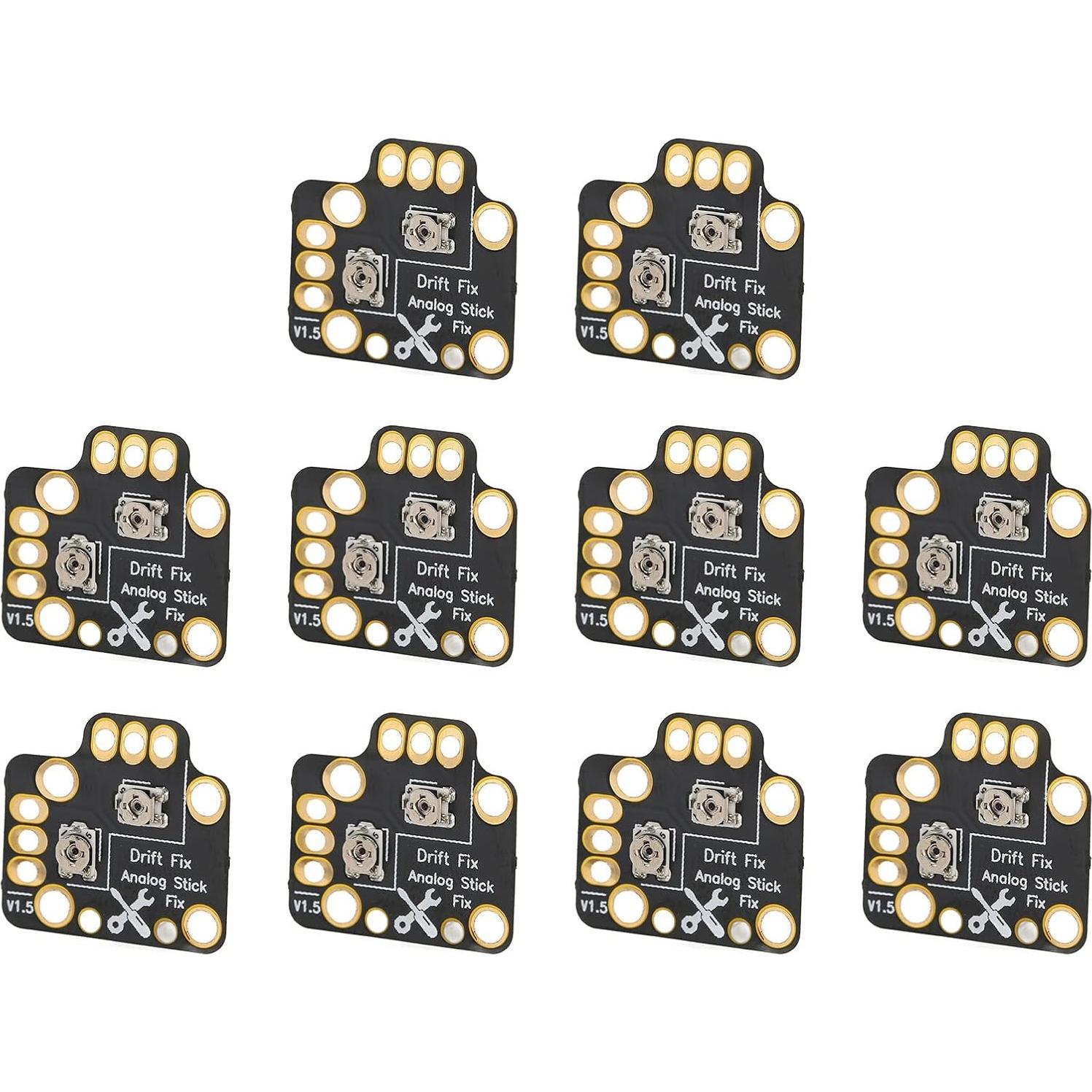 Placa de reparación joystick gamepad Zopsc 10 piezas