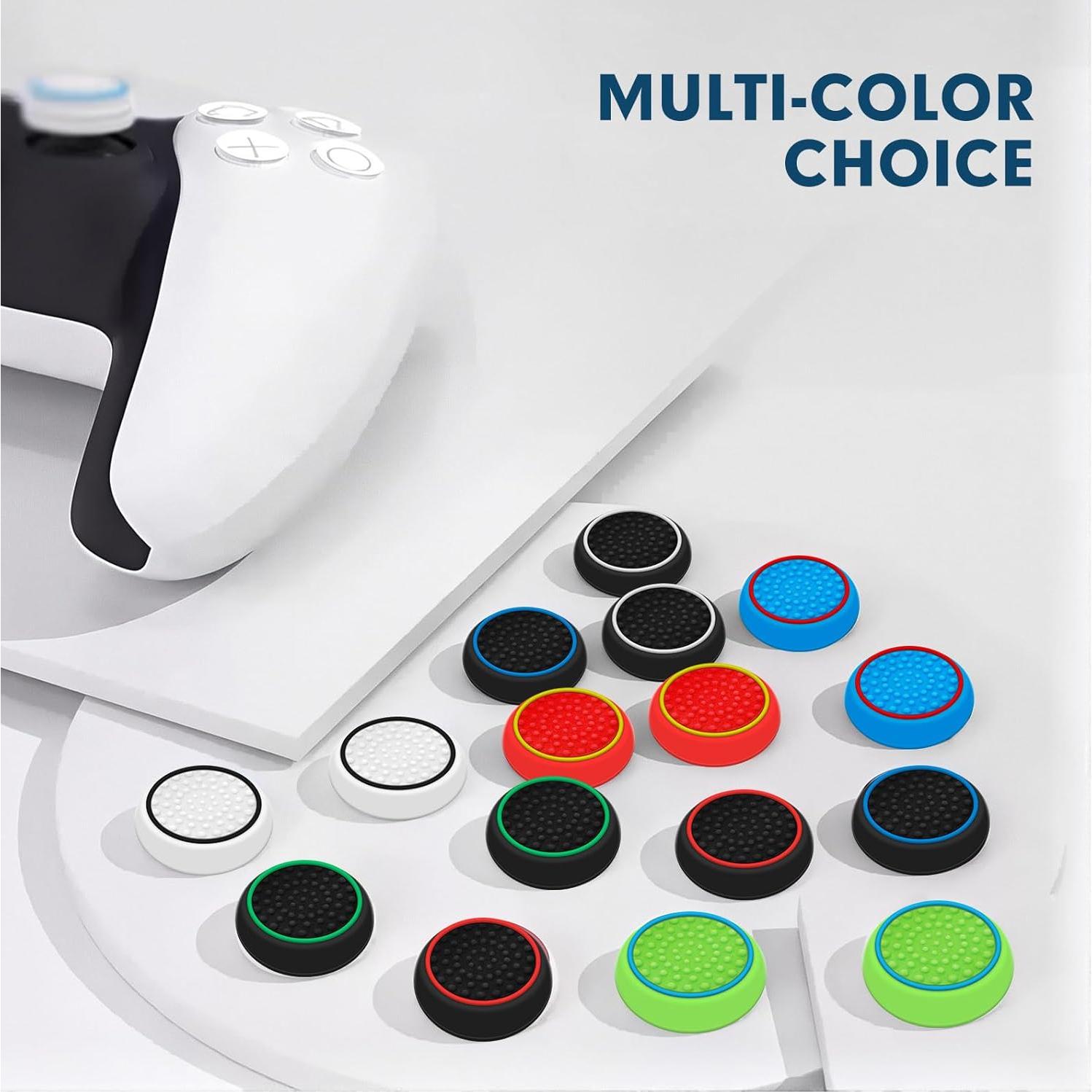 8 Pares Tapas Silicona Joystick EoaMen PS4 PS5 Xbox