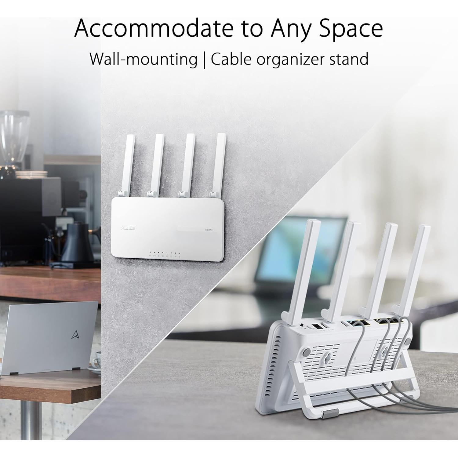 Router ASUS ExpertWiFi EBR63 WiFi 6 0.41 kg Seguridad Empresarial