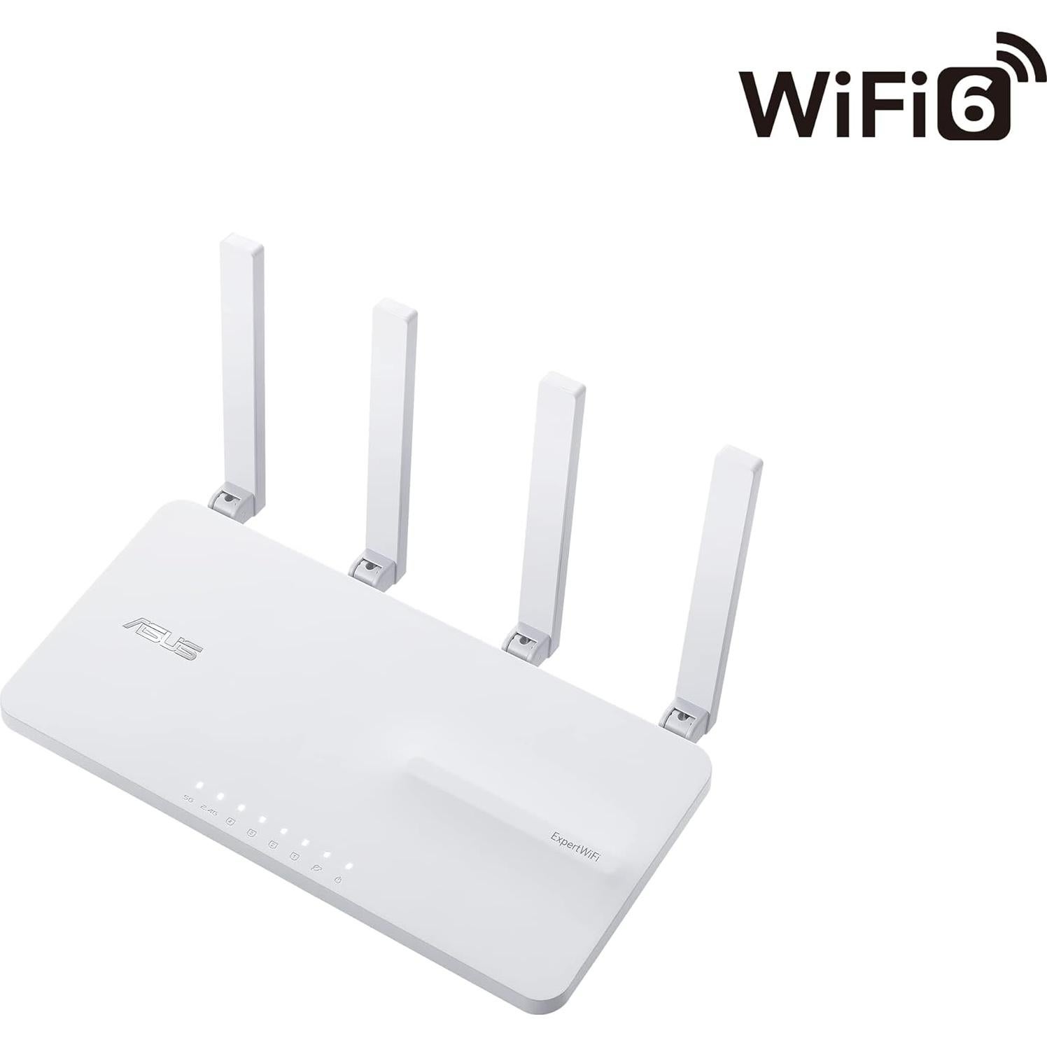 Router ASUS ExpertWiFi EBR63 WiFi 6 0.41 kg Seguridad Empresarial