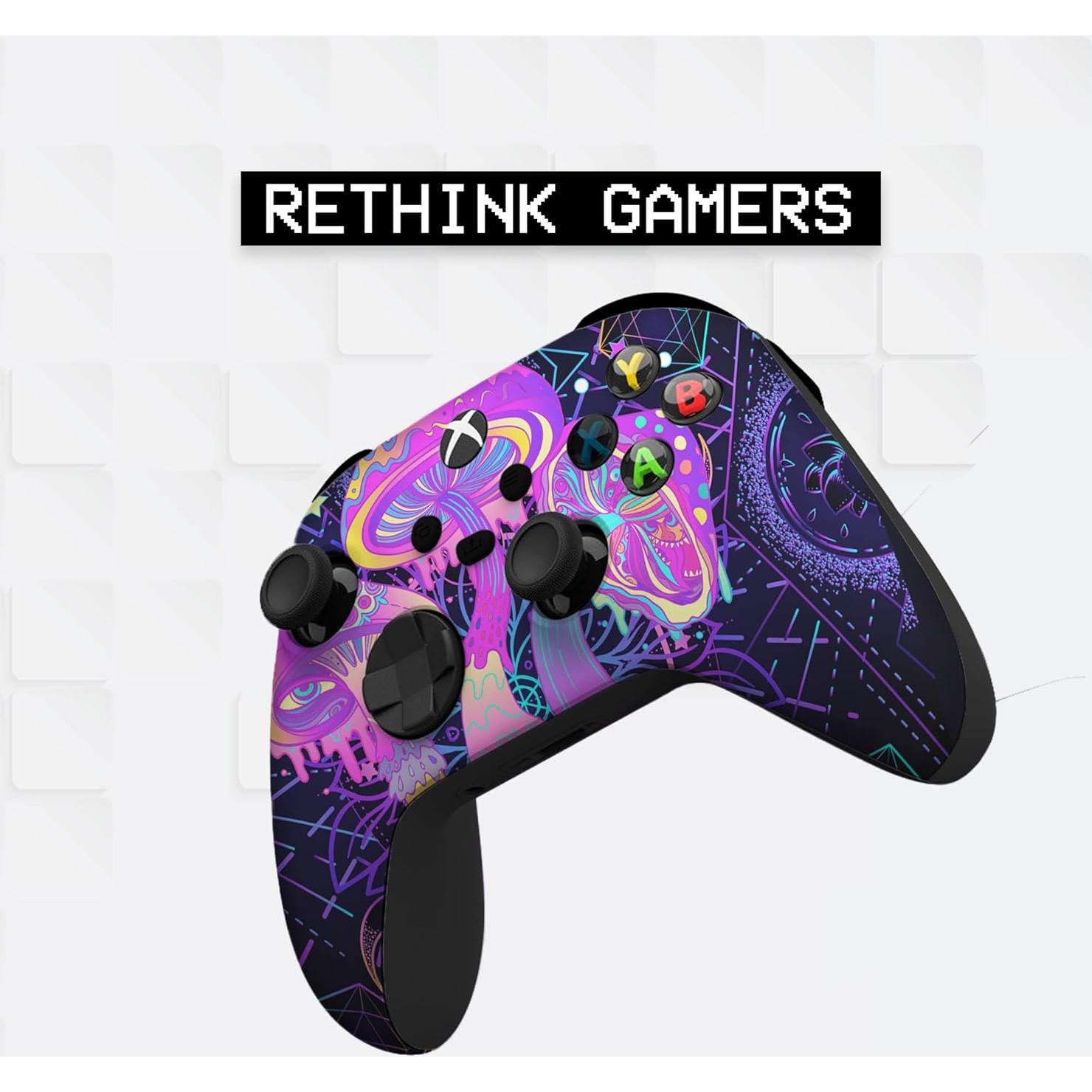 Controlador Inalámbrico Xbox BCB Hongos Psicodélicos