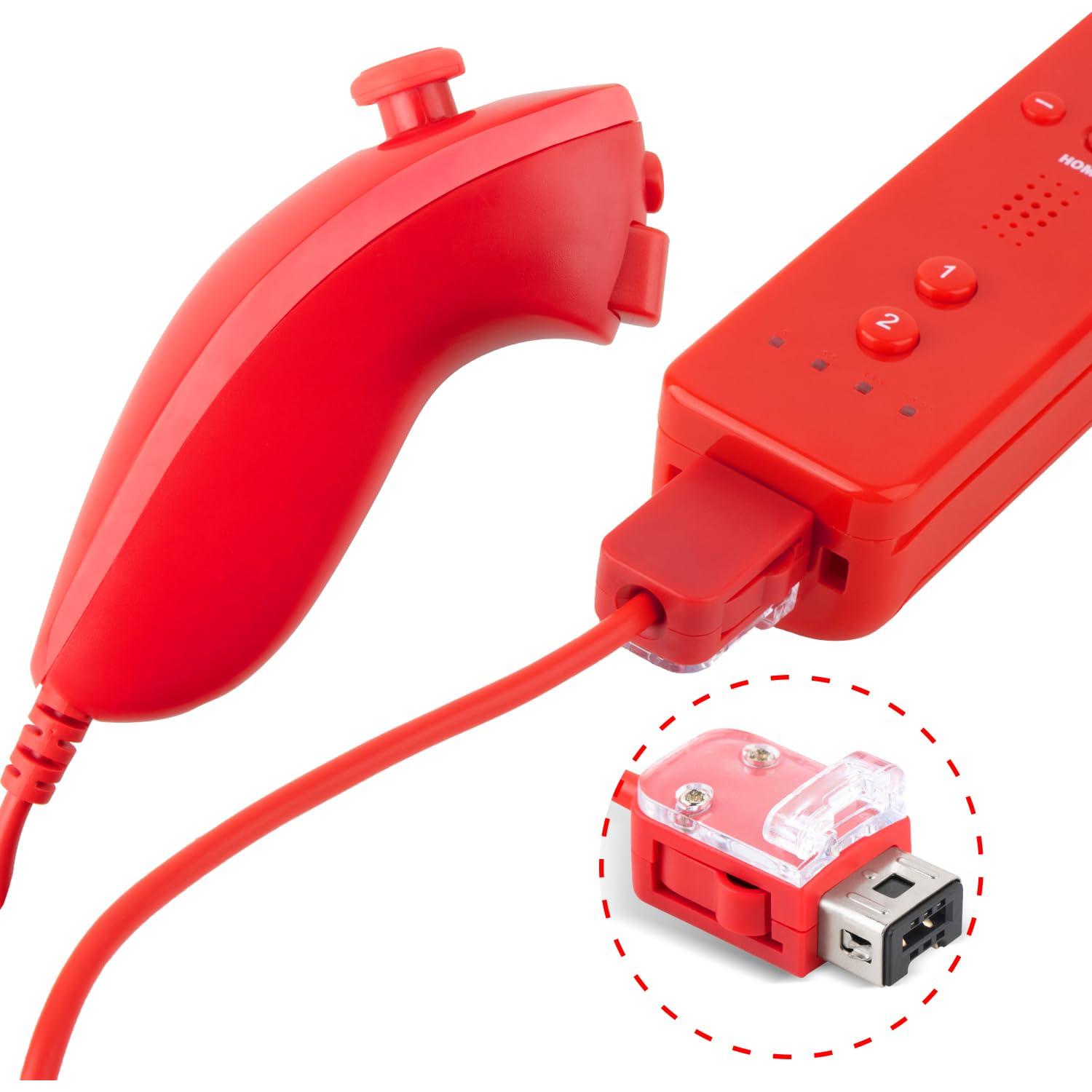 Controladores Nunchuck LongLongJin 4 Colores para Wii