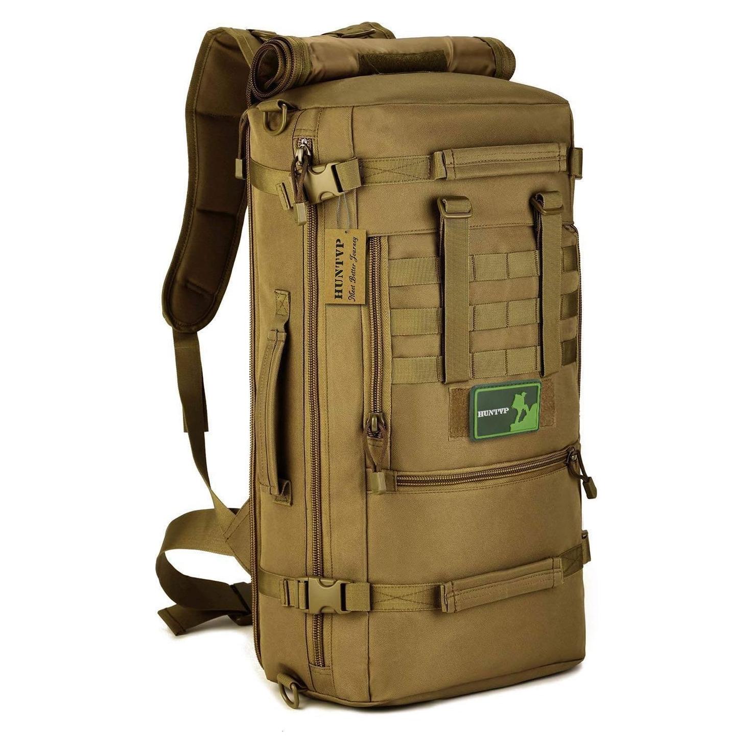 Mochila Táctica Militar Huntvp 50L 3 Vías Modular WR