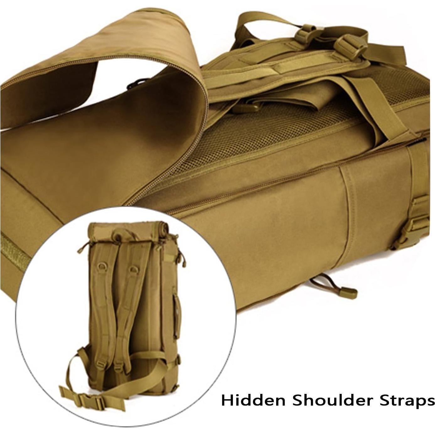 Mochila Táctica Militar Huntvp 50L 3 Vías Modular WR