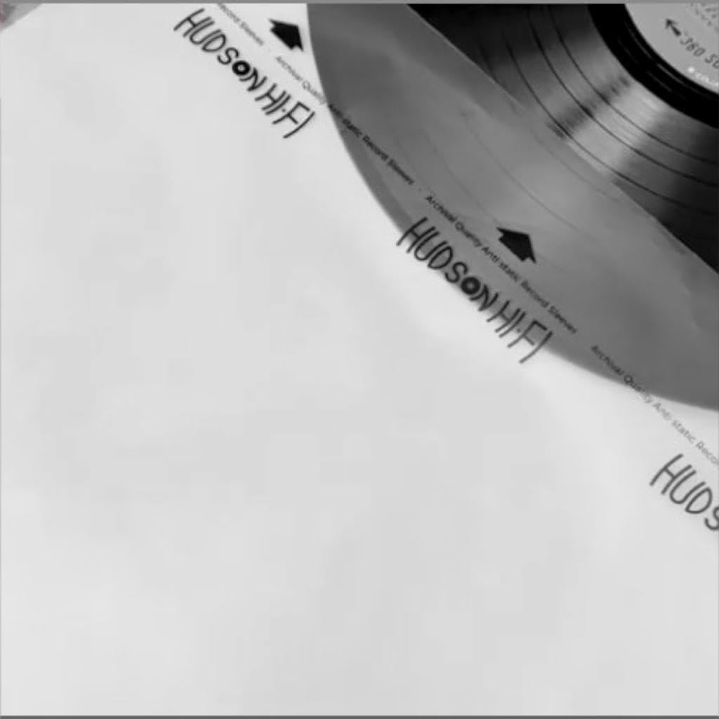 Fundas Internas de Vinilo Hudson Hi-Fi 100 Unidades HDPE