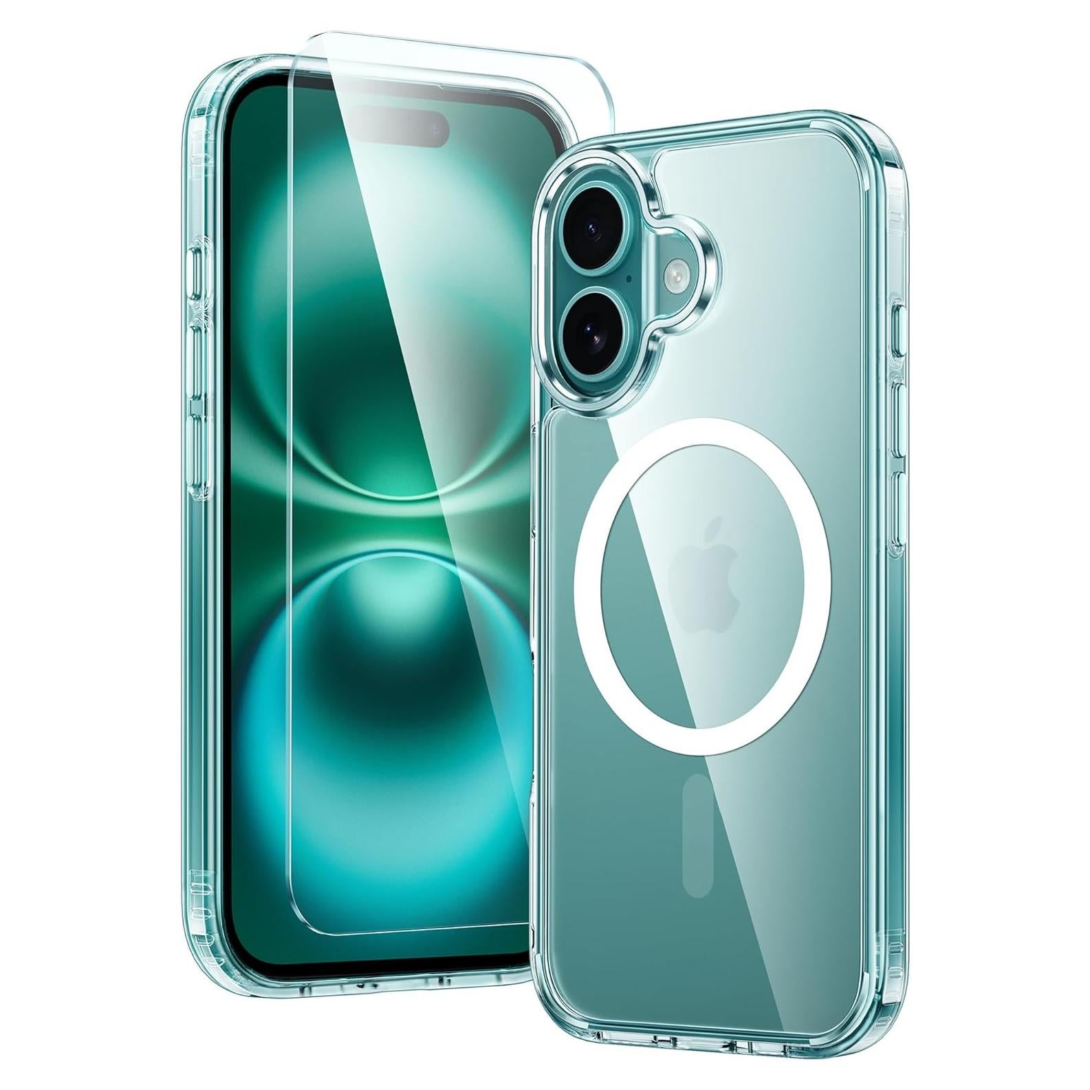 Funda Transparente FNTCASE para iPhone 16 - Grado Militar