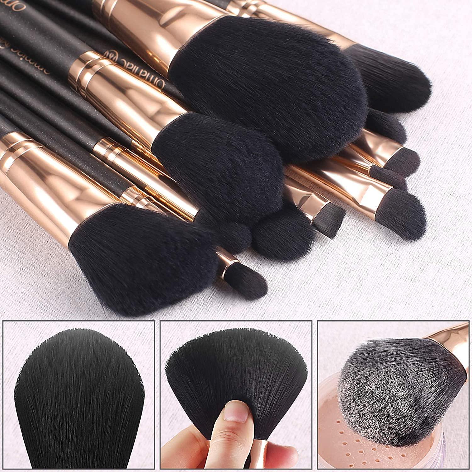 Conjunto de Pinceles de Maquillaje OMANIAC 12 Piezas Profesional