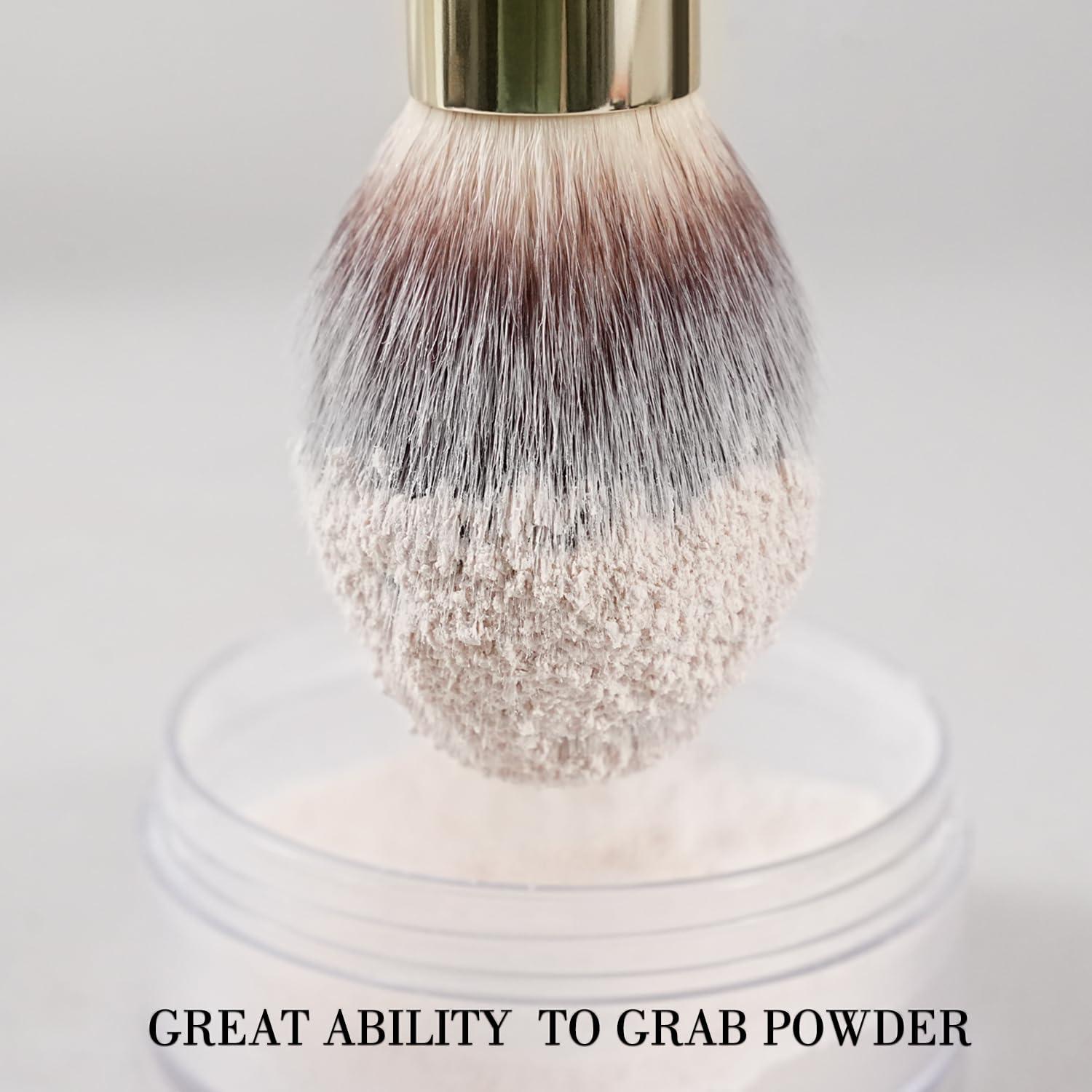 Conjunto de Brochas de Maquillaje BEILI 15Pcs Rojo