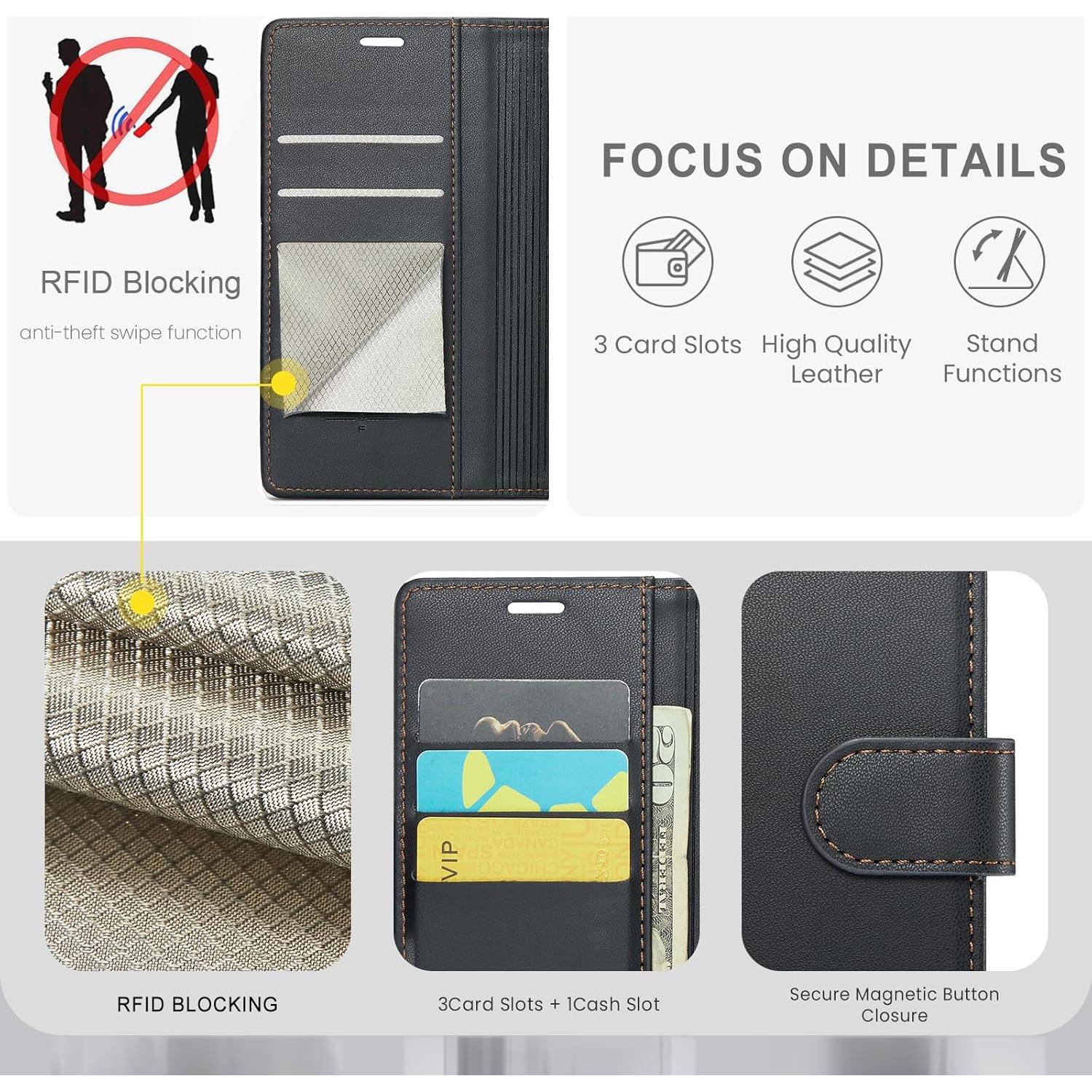 Funda Plegable FLIPALM para Samsung S22 Ultra con RFID