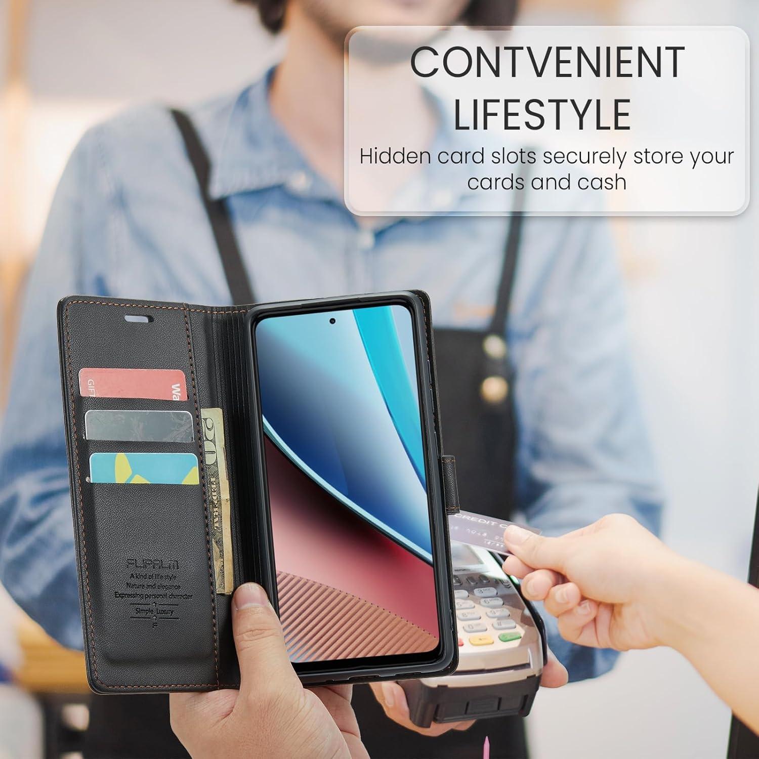 Funda Plegable FLIPALM para Samsung S22 Ultra con RFID