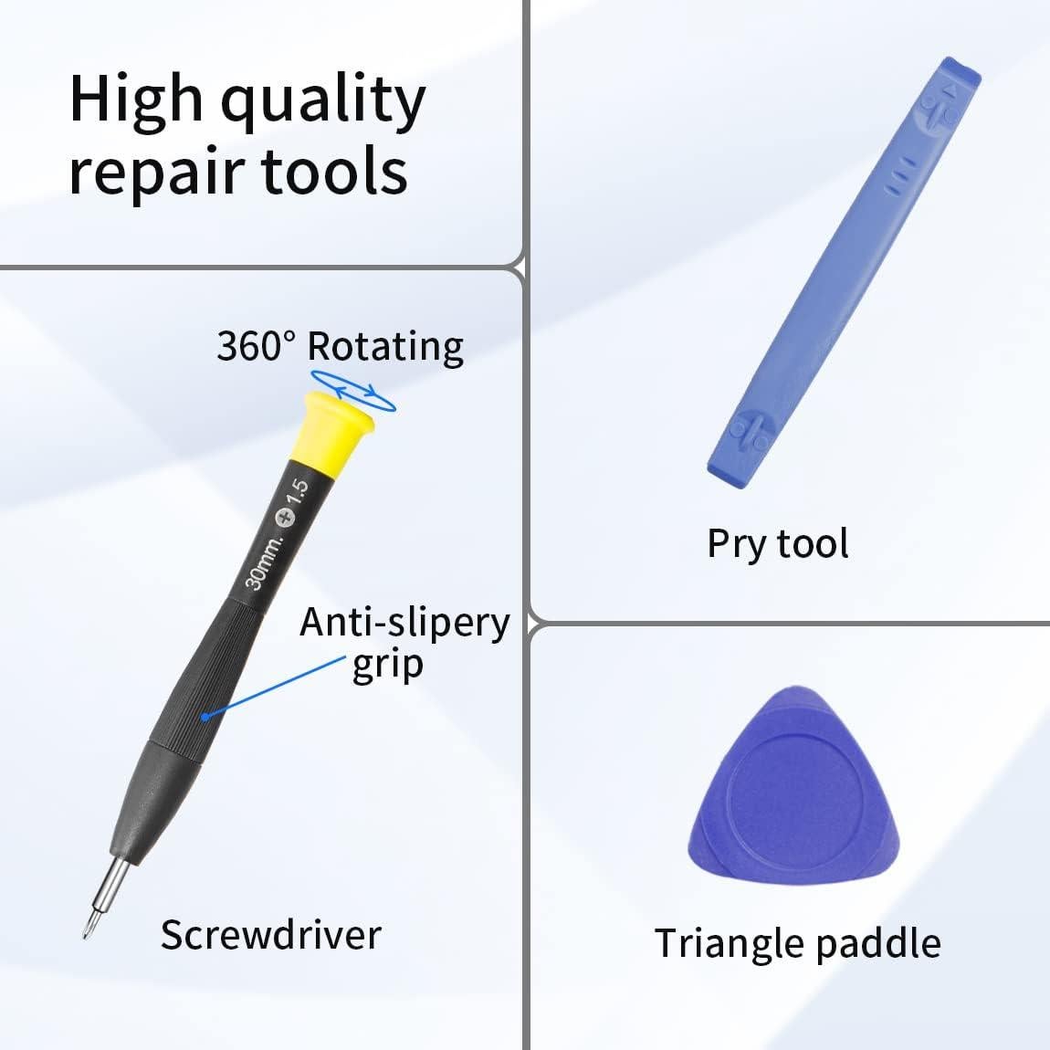 Thumbsticks Reemplazo Aukuoy para Controlador PS5 Negro