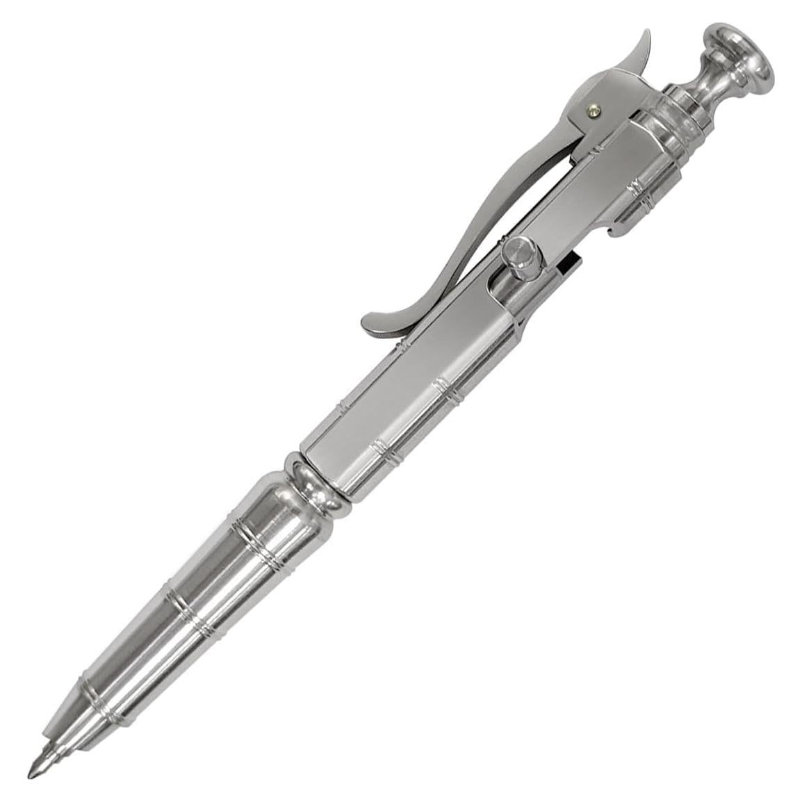 Bolígrafo Dr. Metalleung Retráctil Acero Inoxidable 14.22 cm