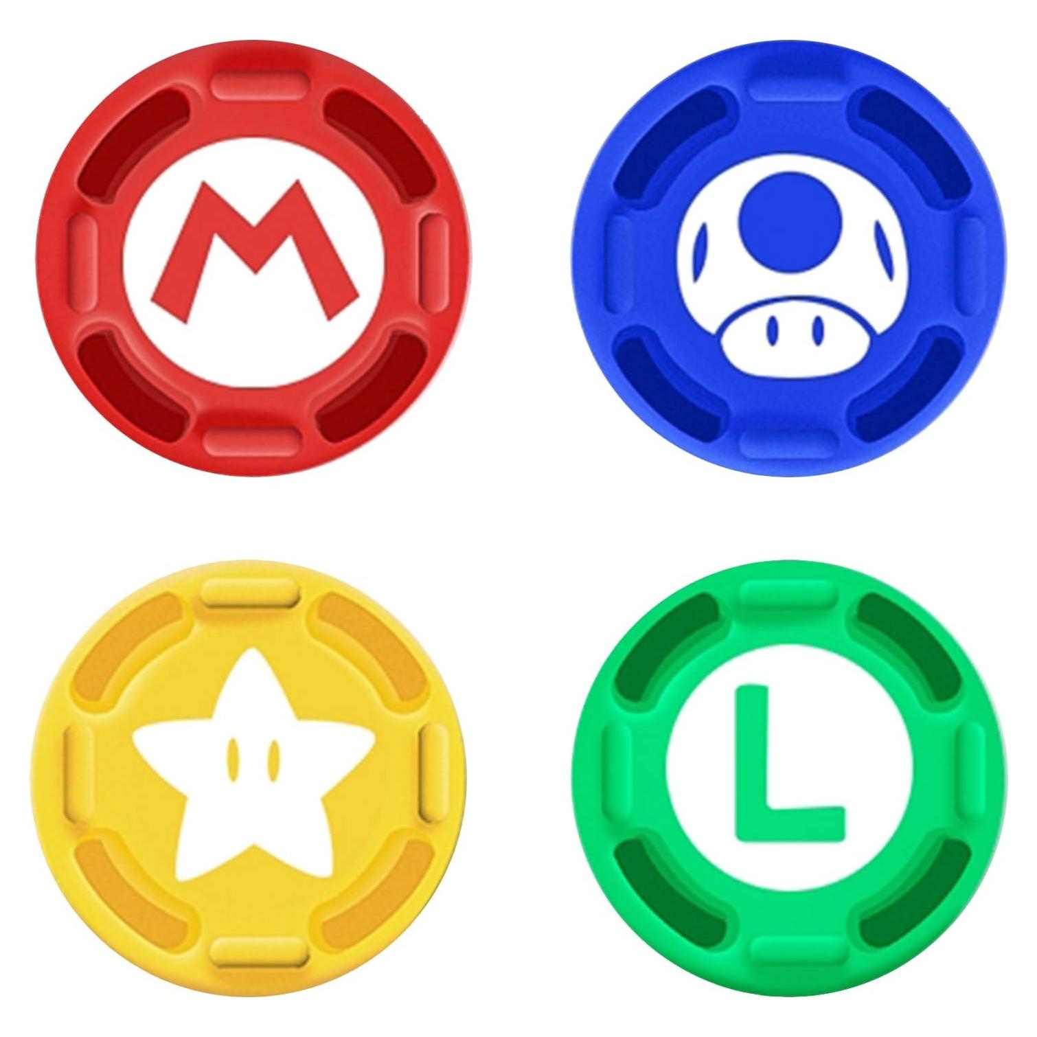 Cubierta de Silicona para Joystick Joy-Con Nintendo Switch 4 Pzas