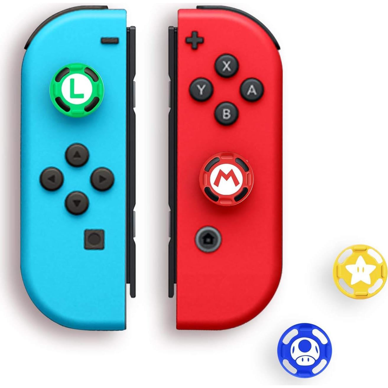 Cubierta de Silicona para Joystick Joy-Con Nintendo Switch 4 Pzas