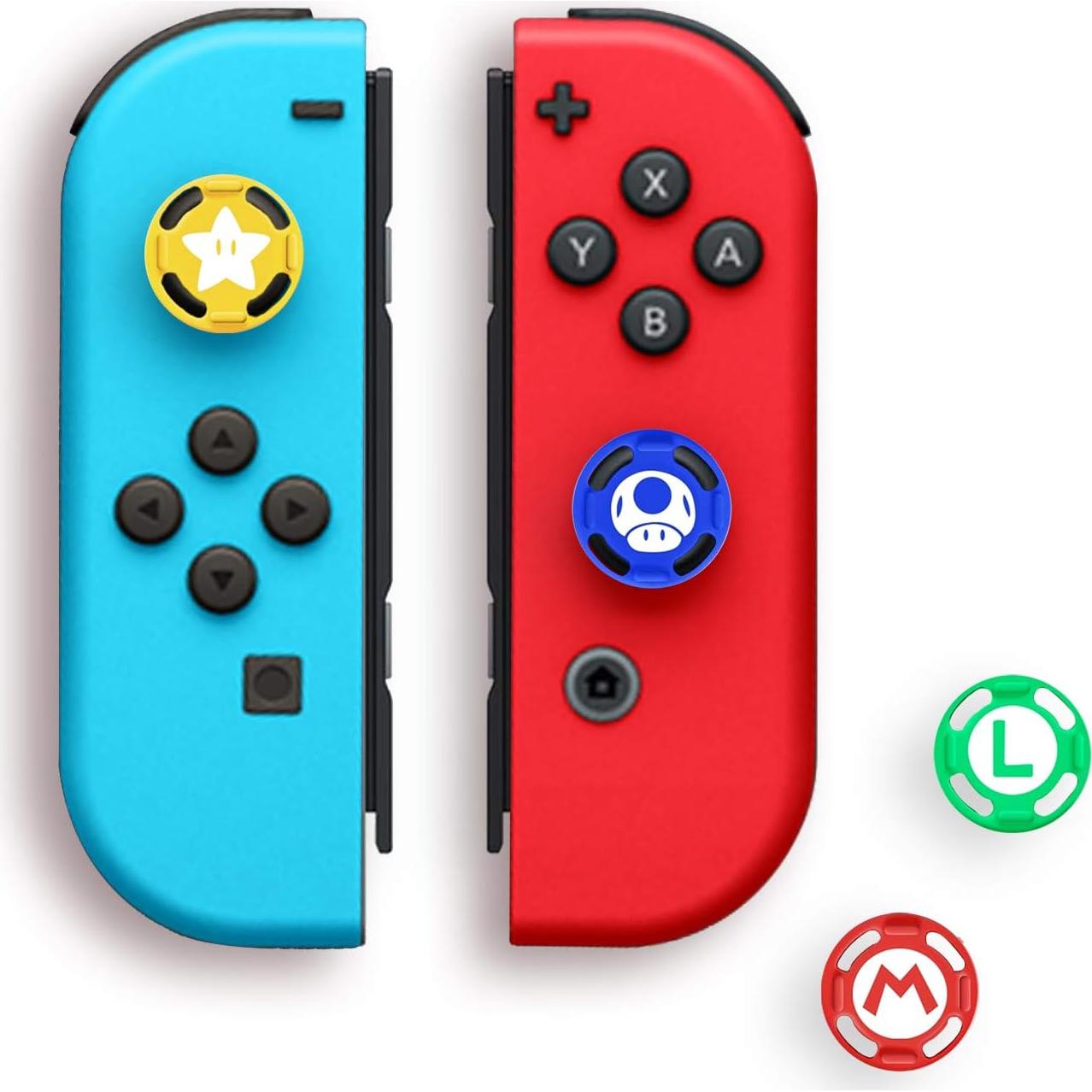 Cubierta de Silicona para Joystick Joy-Con Nintendo Switch 4 Pzas