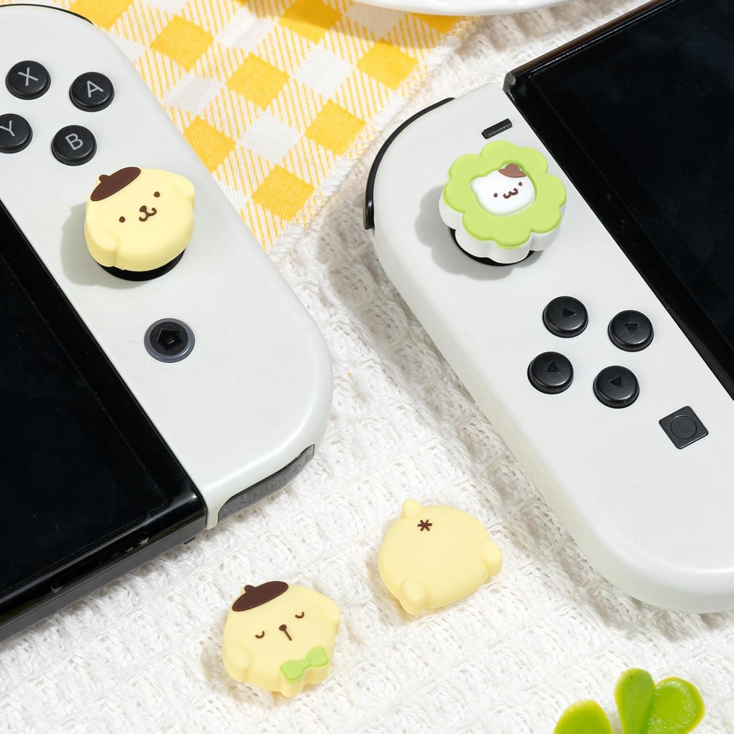 Tapas de Agarre Joycon WISHAVEN para Nintendo Switch 4PCS
