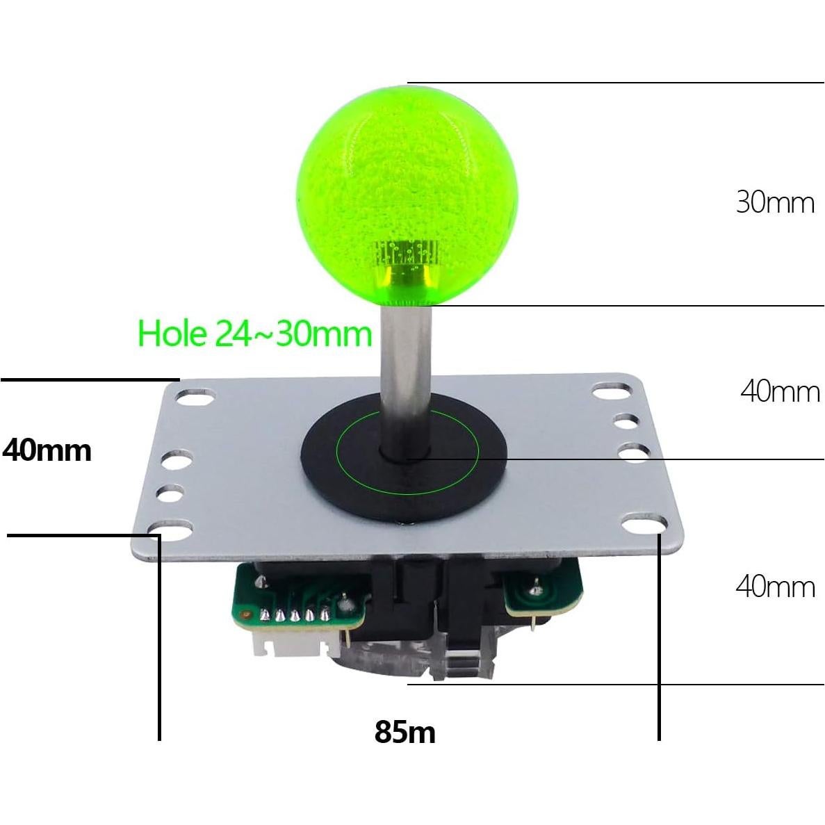 Controlador de Juego SJ@JX LED 2 Jugadores Joystick 8 vías