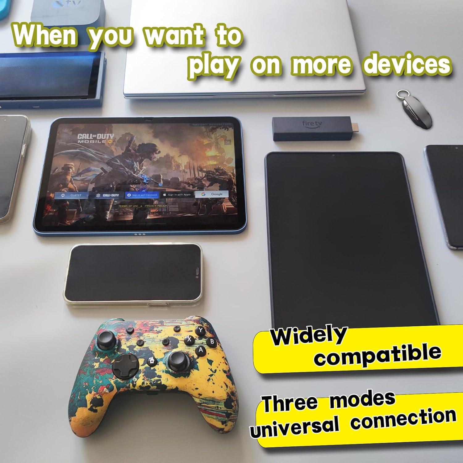 Controlador Inalámbrico WZUICOV para Múltiples Dispositivos