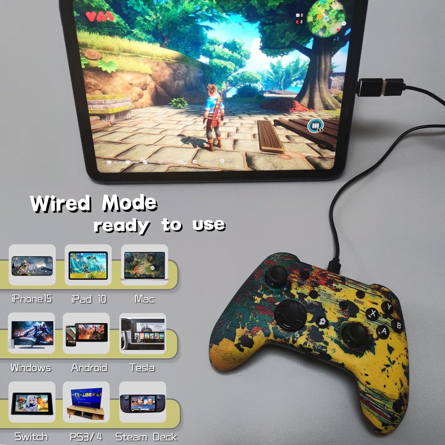 Controlador Inalámbrico WZUICOV para Múltiples Dispositivos