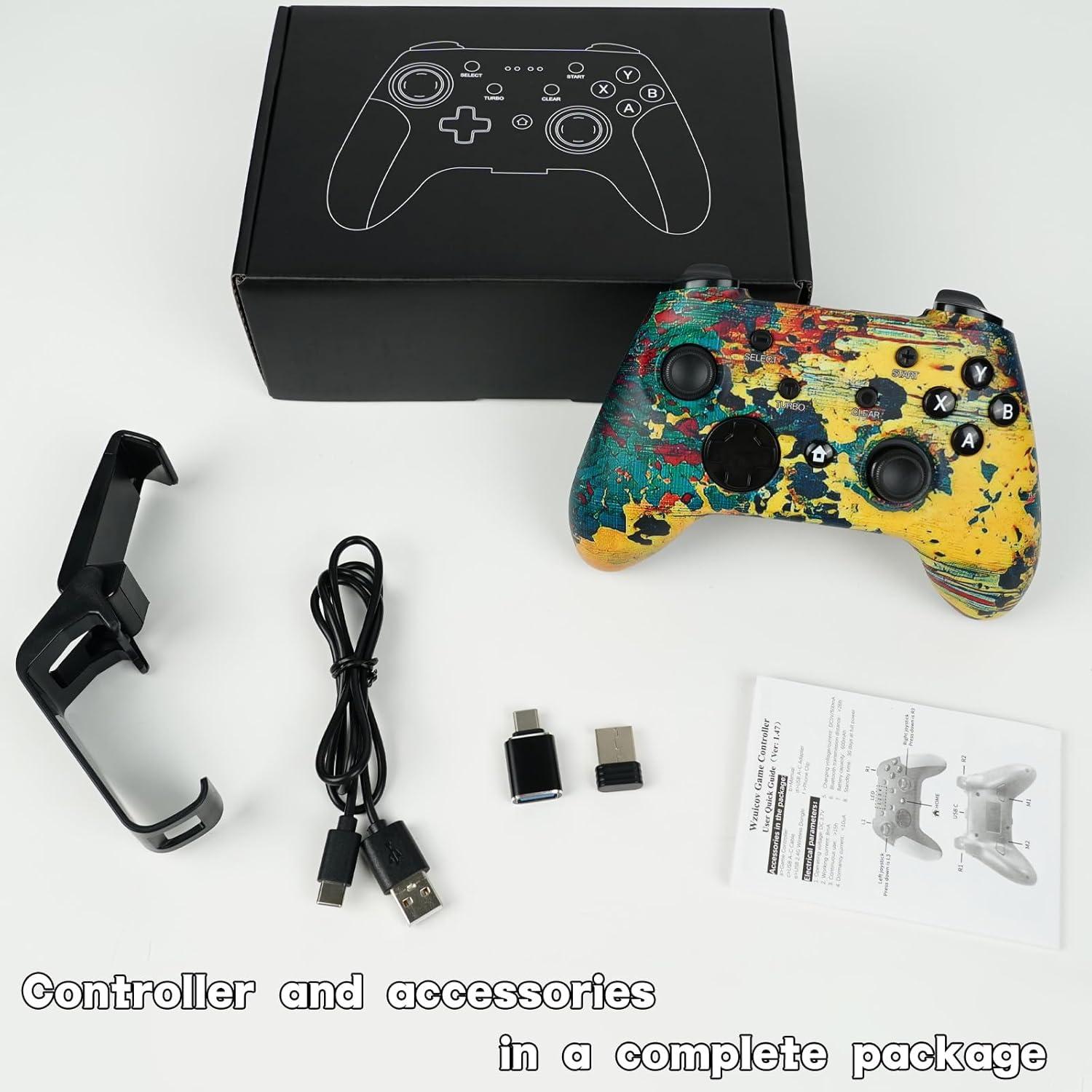 Controlador Inalámbrico WZUICOV para Múltiples Dispositivos