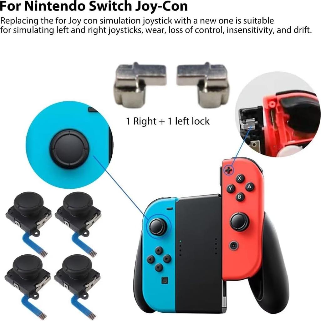 Kit de Reparación Joysticks Reemplazo Nintendo Switch USonline911