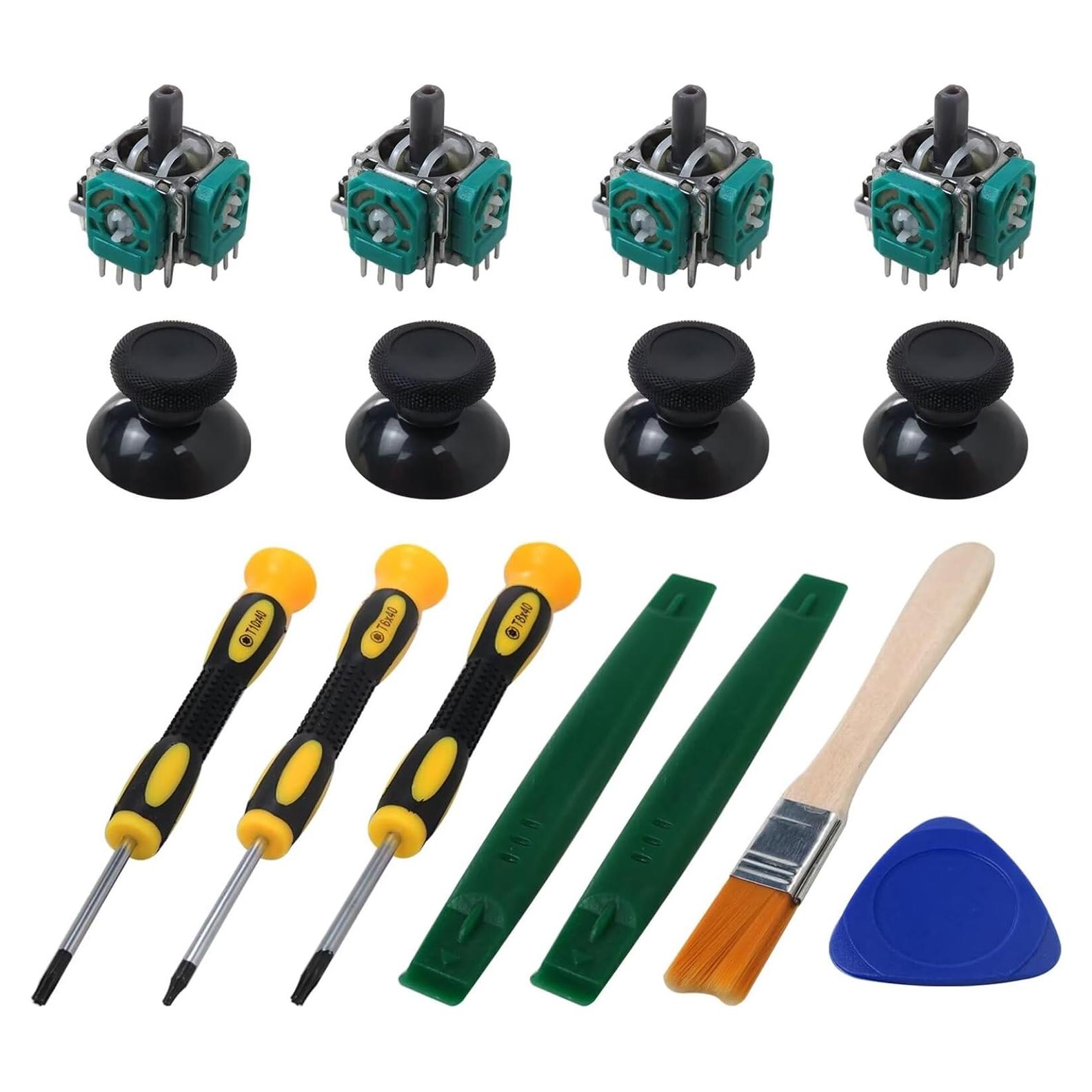 Kit de reparación joystick Xbox One USonline911 4 piezas