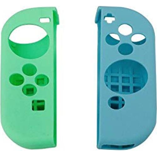 Cubierta de Silicona para Joy-Con Nintendo Switch Verde-Azul