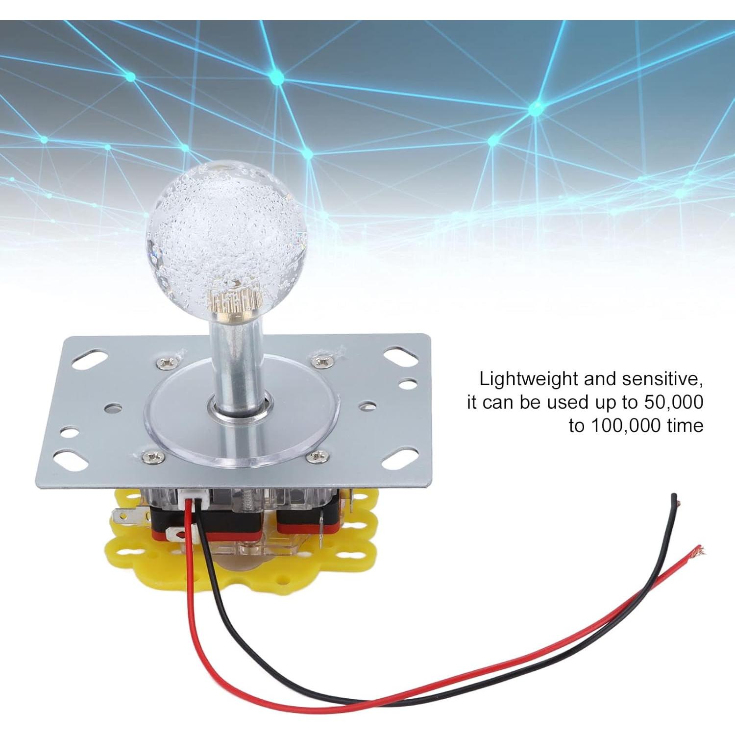 Joystick de Arcade Compacto Hosi con Iluminación Multicolor